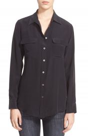 Equipment   x27 Slim Signature  x27  Silk Shirt   Nordstrom at Nordstrom