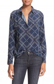 Equipment  Slim Signature  Print Silk Shirt at Nordstrom