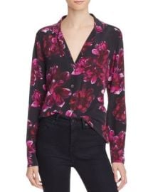 Equipment Adalyn Floral Silk Blouse at Bloomingdales