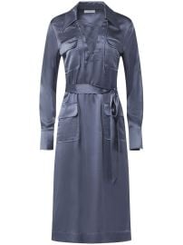 Equipment Alexis long-sleeve Silk Shirt Dress - at Farfetch