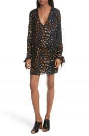 Equipment Bree Tie Sleeve Silk Shift Dress at Nordstrom