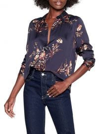 Equipment Essential Floral Button-Down Shirt at Neiman Marcus