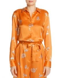 Equipment Essential Floral Print Silk Top  Women - Bloomingdale s at Bloomingdales