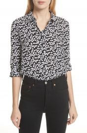 Equipment Essential Heart Print Silk Shirt   Nordstrom at Nordstrom