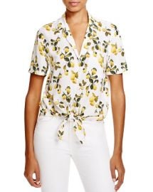 Equipment Keira Tie Front Silk Top - 100 Bloomingdaleand039s Exclusive at Bloomingdales