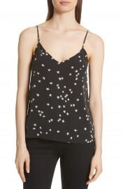 Equipment Layla Star Print Silk Camisole   Nordstrom at Nordstrom