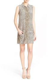 Equipment Lucida Leopard Print Shirtdress at Nordstrom