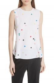 Equipment Lyle Print Silk Top at Nordstrom