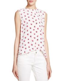 Equipment Lyle Strawberry Print Top at Bloomingdales