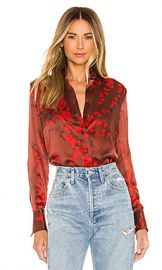 Equipment Maisa Top in Smoked Paprika Multi from Revolve com at Revolve