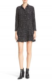 Equipment Natalia Tiered Hem Print Silk Dress at Nordstrom