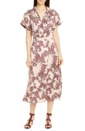 Equipment Orlenna Silk Blend Midi Shirtdress   Nordstrom at Nordstrom