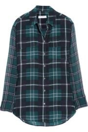 Equipment Plaid Blouse at Net A Porter