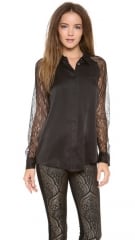 Equipment Quinn with Contrast Blouse at Shopbop