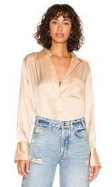 Equipment Quinne Top In Sand at Revolve