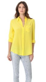 Equipment Reese Button Down Shirt with One Pocket at Shopbop