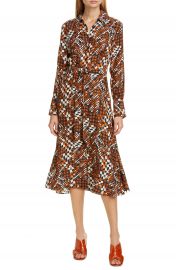 Equipment Relle Tie Waist Silk Shirtdress   Nordstrom at Nordstrom