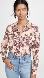 Equipment Slim Signature Blouse at Shopbop