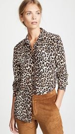 Equipment Slim Signature Blouse at Shopbop