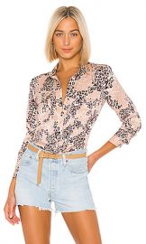 Equipment Slim Signature Blouse in Rose Cloud Multi from Revolve com at Revolve