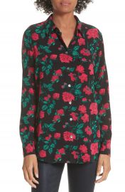 Equipment Slim Signature Floral Blouse   Nordstrom at Nordstrom