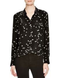 Equipment Slim Signature Long Sleeve Printed Silk Shirt Bloomingdales at Bloomingdales