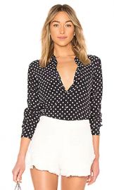 Equipment Slim Signature Top in Eclipse Bright White from Revolve com at Revolve