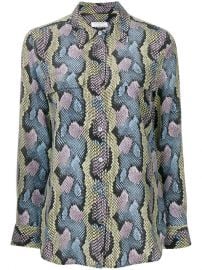 Equipment Snakeskin Print Blouse  413 - Buy Online - Mobile Friendly  Fast Delivery  Price at Farfetch