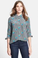 Equipment and39Brettand39 Print Silk Blouse at Nordstrom