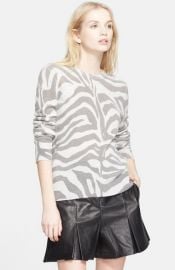 Equipment and39Shaneand39 Zebra Stripe Cashmere Sweater at Nordstrom