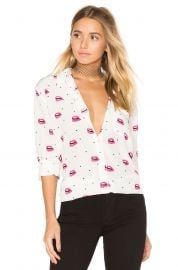 Equipment daddy silk button up at Revolve