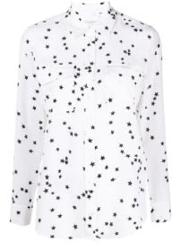 Equipment star-print Silk Shirt - Farfetch at Farfetch