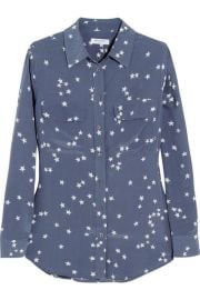 EquipmentandnbspandnbspSlim Signature printed washed-silk shirt at Net A Porter