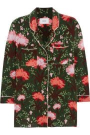 Erdem - Ray floral-print silk-satin blouse at Net A Porter