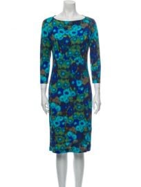 WornOnTV: Gayle King’s blue blurred floral dress on CBS This Morning ...