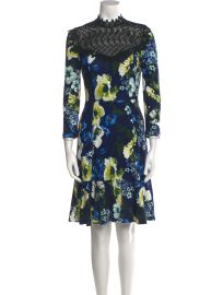 Erdem Floral Print Midi Dress at The Real Real