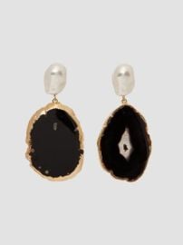 Erdem Stone Drop Earring at Farfetch