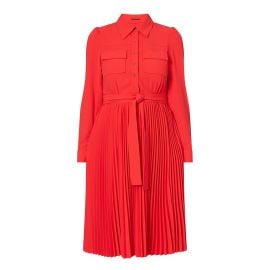 Ere Pleated Shirtdress at Elie Tahari