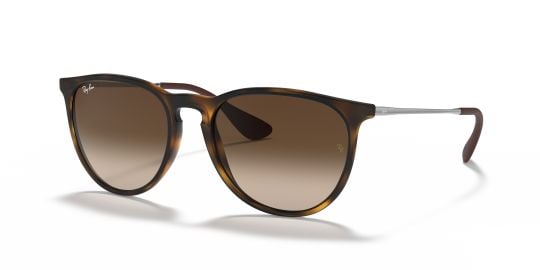 Erika Classic Sunglasses in Matte Havana and Brown Gradient 54-18 - RB4171F Ray-Ban US at Ray Ban