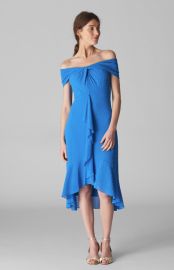 Eriko Dobby Bardot Dress  Whistles at Whistles