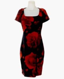 Escada Poppy floral Sheath Dress eBay at eBay