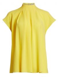 Esme Crepe Top by Tibi at Saks Fifth Avenue