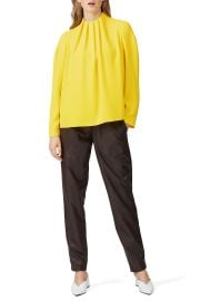 Esme High Neck Top by Tibi Rent the Runway at Rent the Runway