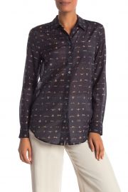 Essential Button Up Blouse by Equipment at Nordstrom Rack