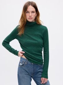 Essential Rib Turtleneck T-Shirt at Gap