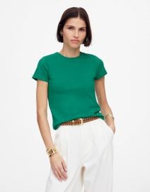 Essential Slim Tee in Lightweight Cotton at Madewell