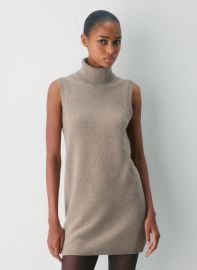 Essential Wool Cashmere Outline Dress at Aritzia