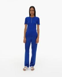 Essential Zip Tee  WWWHELMUTLANGCOM at Helmut Lang