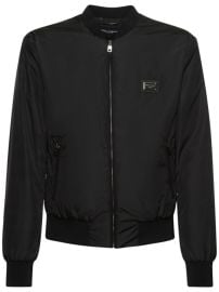 Essential logo casual jacket - DolceampGabbana - Men Luisaviaroma at Luisaviaroma