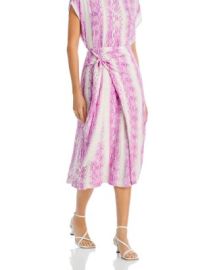 Essentiel Antwerp Dirginie Printed Twist Midi Skirt at Bloomingdales